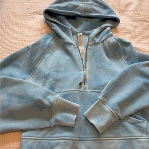 lululemon athletica Cropped Quarter Zip Scuba Hoodie